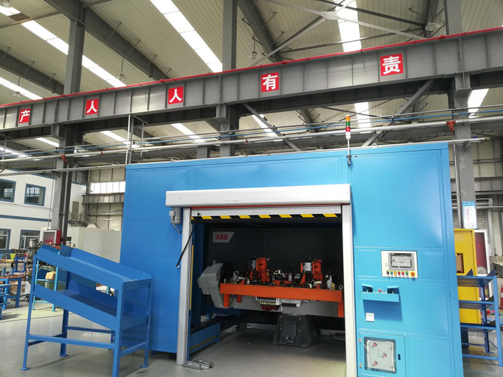 Bumper arc welding workstation project